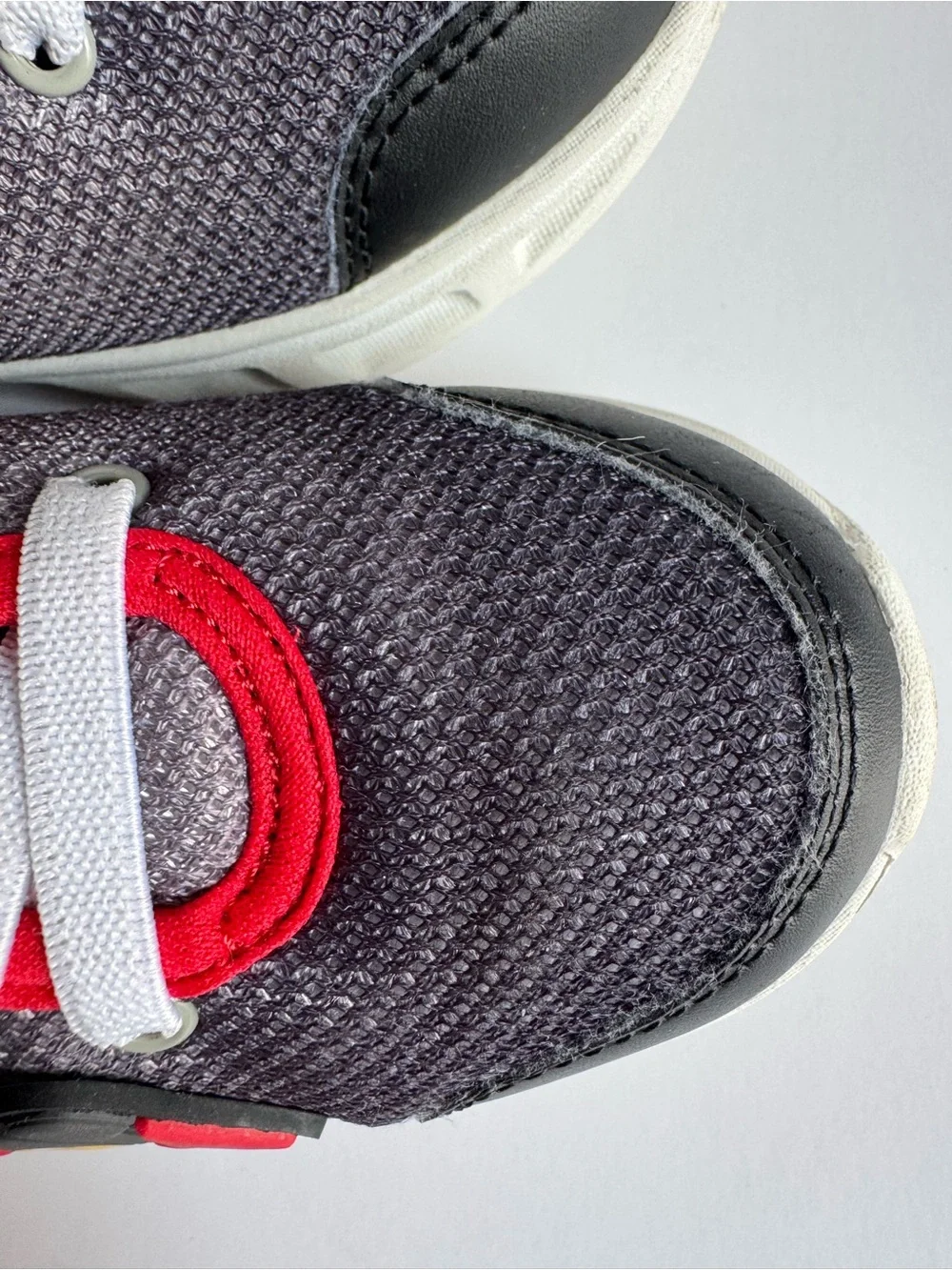 Carter's Gray & Red Race Car Slip-On and Light-up Sneakers